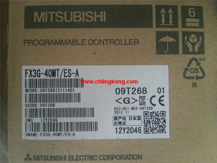 三菱 PLC FX3G-40MT/ES-A 三菱q系统 q64da FX3G-40MT/ES-A - 广州凌控