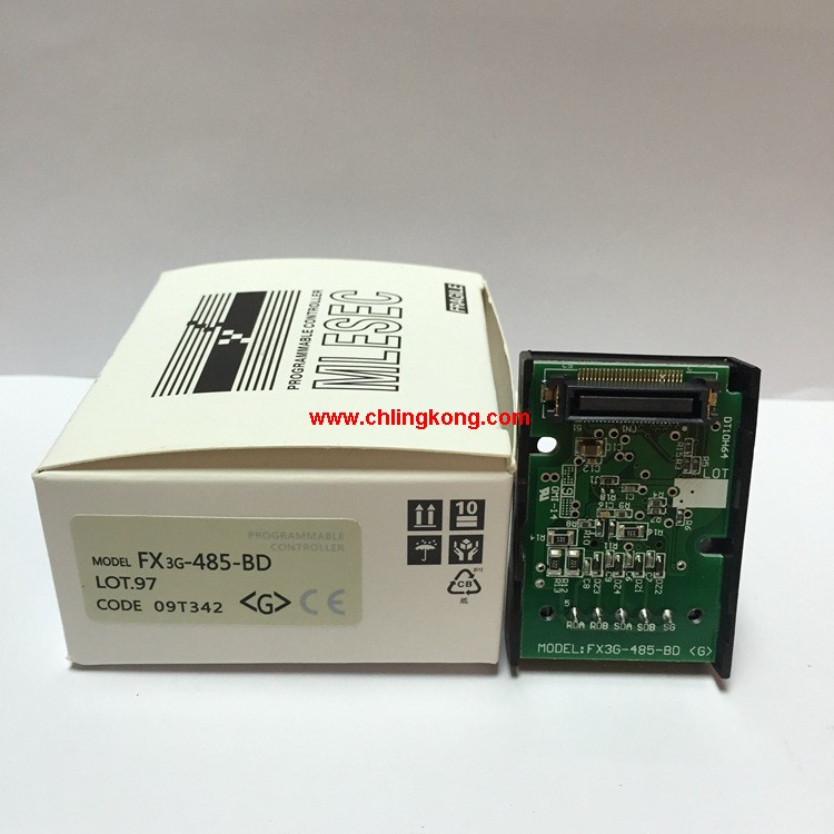 三菱 RS-485扩展板 FX3G-485-BD