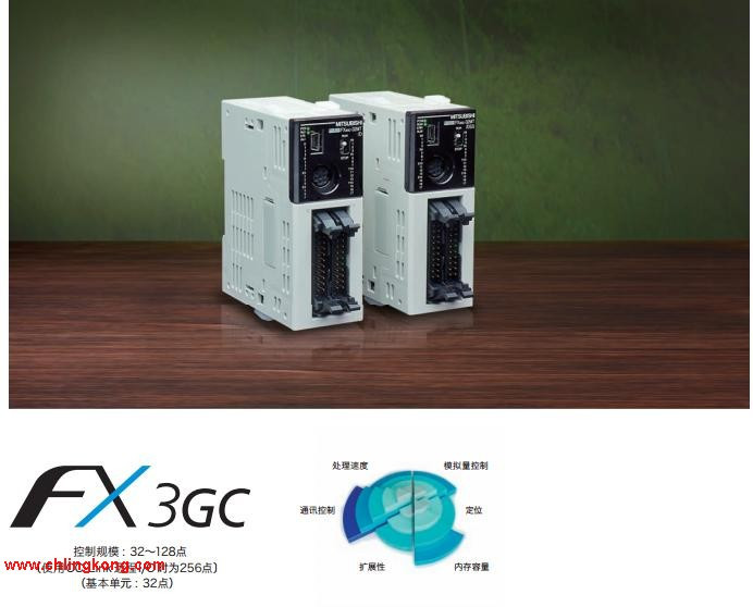 三菱 PLC FX3GC-32MT/DSS