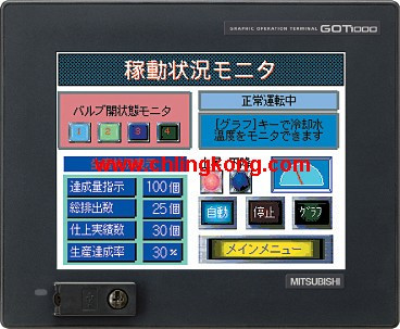 三菱 5.7英寸触摸屏 GT1155-QSBDA