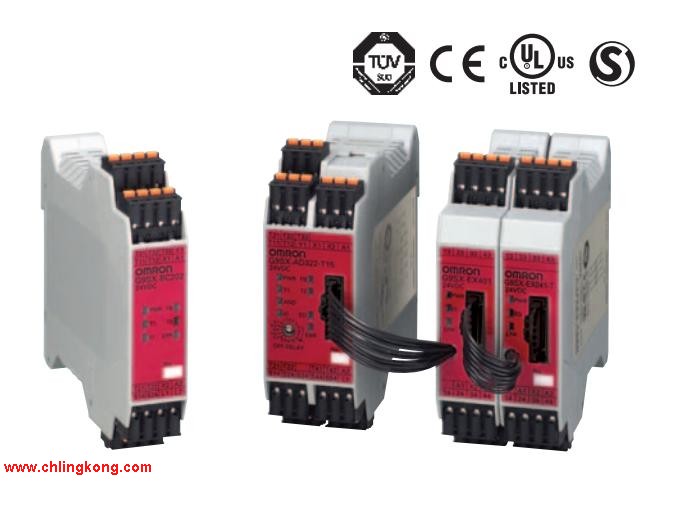 G9SX-AD322-T15-RT 挠性安全单元两个逻辑AND连接输入欧姆龙G9SX-AD322