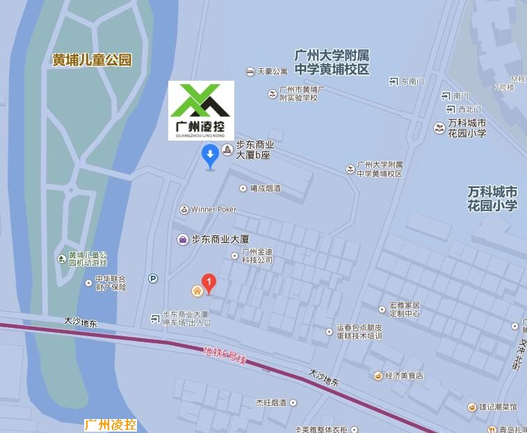 广州菱控位置图